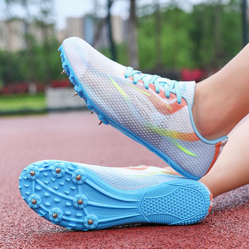 Track shoes training shoes men s and women s running sports nail shoes 35