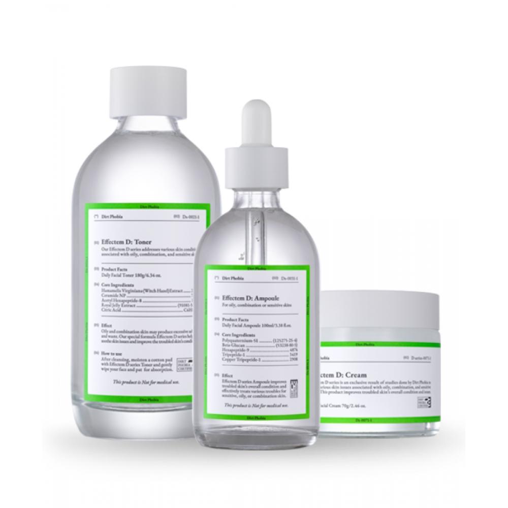 Dirtphobia Basic Care 3 Set Acne Problem Skin NONE