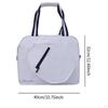 Pickleball Bag Paddle Multipurpose Portable Handbag Zipper Shoulder