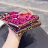 Fashionable and Soft Plated Shockproof Tiger Leopard Pattern Magnetic Case  iphone16 16pro 15 14 13 16ProMax 15Plus Phone Case