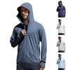 Vêtements de protection solaire pour hommes et femmes, vestes de travail, vêtements de peau pour couple, hauts à séchage rapide et respirants
