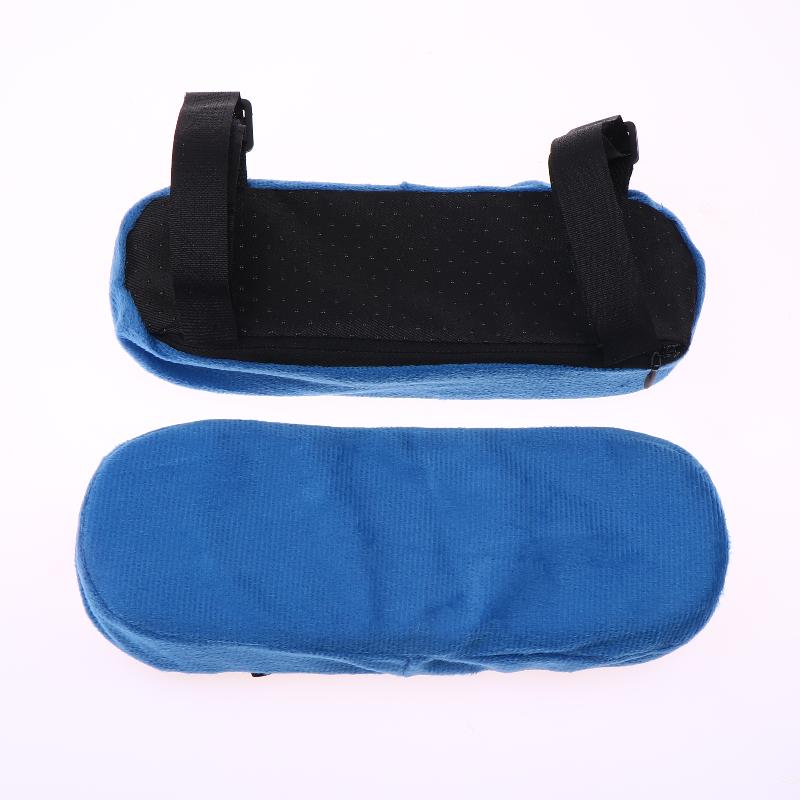 

1/2 шт. Автомобильные аксессуары для замены Автомобильный подлокотник из мягкого пеноматериала с эффектом памяти Зимний Популярный Удобный Подушка для подлокотника автомобильного кресла Подушка для рук 2PCS Blue