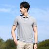 Plus Size 8XL Ice Silk Polo Shirt Short Sleeved Summer Outdoor Ice T-shirt Business Shirt Lapel T-shirt