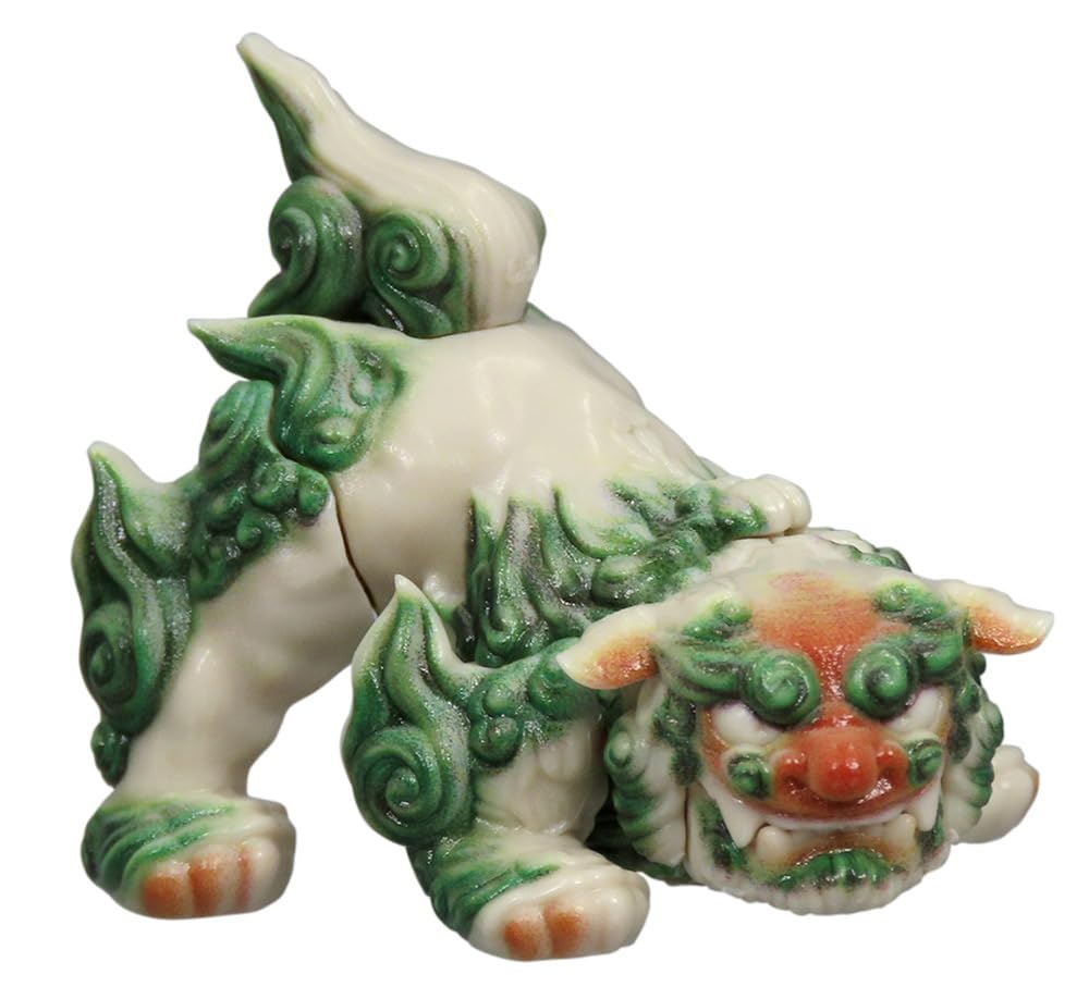 MIC DIG Plastic Model Kit of a Shisa on a Desk Pre-painted