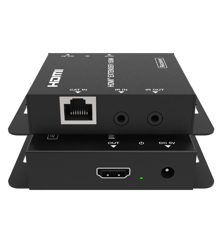 Network Switch Transmitter Receiver Adapter HDMI extender splitter Adapter HDMI Extender HDMI Over IP Network Extender 150M LAN Extensor by RJ45 CAT6