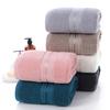Spot large thickened cotton souvenir towel hotel men's sports face towel plain color broken gear water absorption
