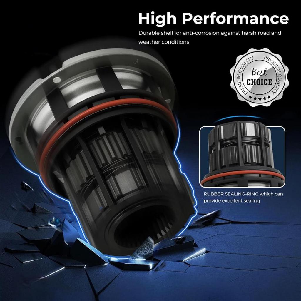 BC3Z-3B396-B 600-220 Freewheel Rims fit Ford Free manual transmission wheels without steel plates (two-piece).