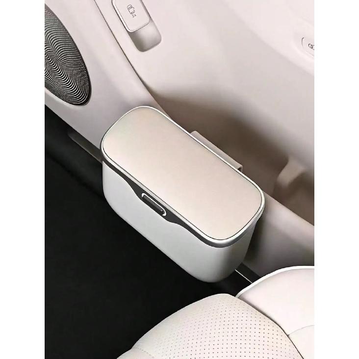 Multi-Functional Car Trash Bin – ABS Material, Serving as a Car Trash Can, Storage Box and Storage Bag