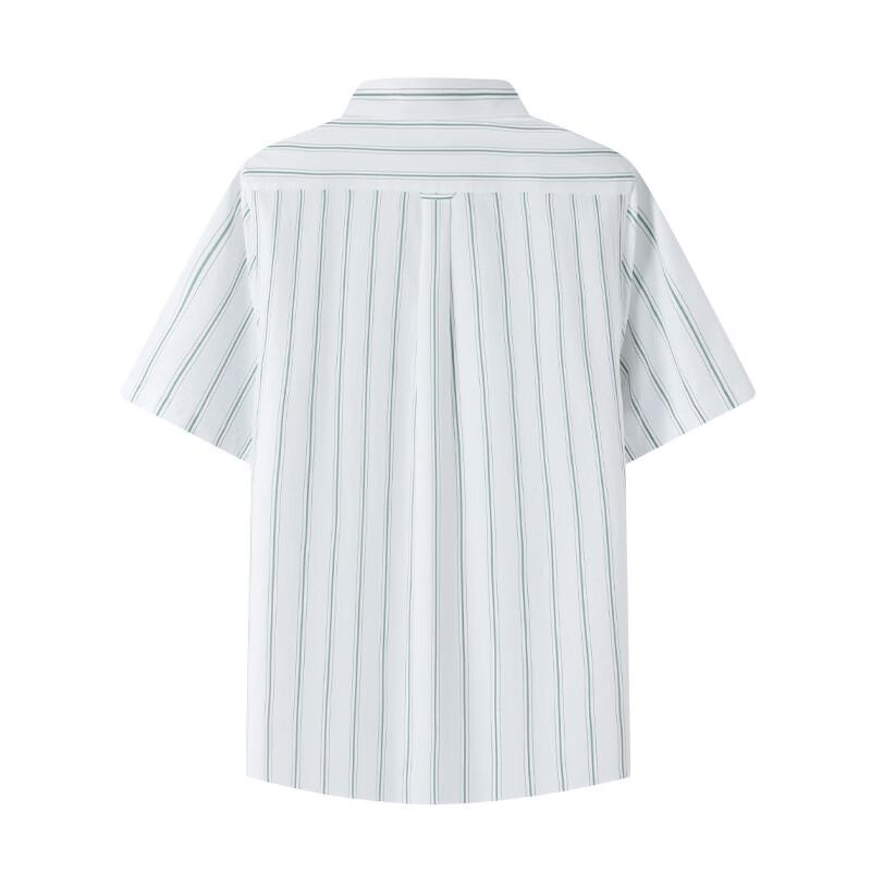 Navigare Men's Casual Cooling Striped Short Sleeve Shirt