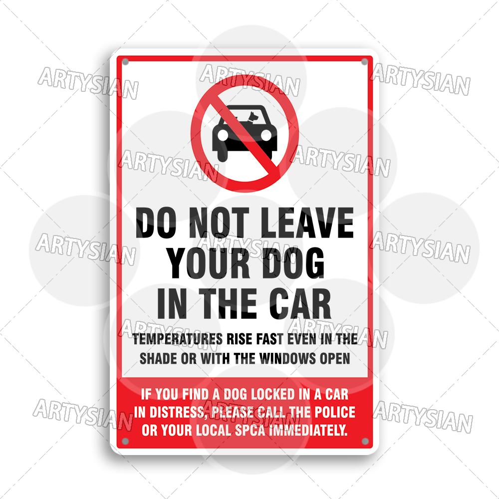 Beware of Dog Warning Metal Sign No Dogs Allowed Do Not Leave Dog Pet safety Dog Friendly Café Guide Dods Welcome Plaque