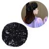 Beret Hat Bejeweled Beret Hat Disco for Music Festivals Colorful Encrusted Sequins Versatile Knight Hat