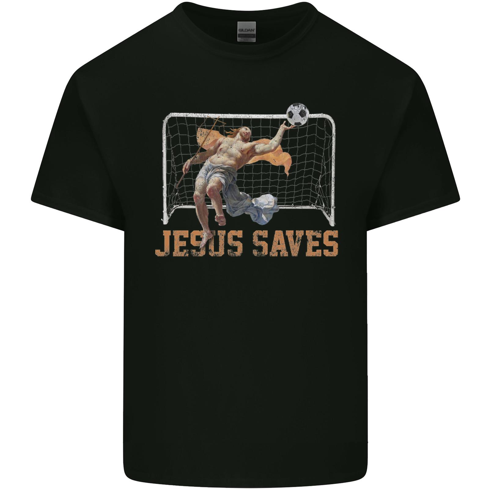 Jesus Saves Funny Atheist Christian Atheism Mens Light Cotton T-Shirt S
