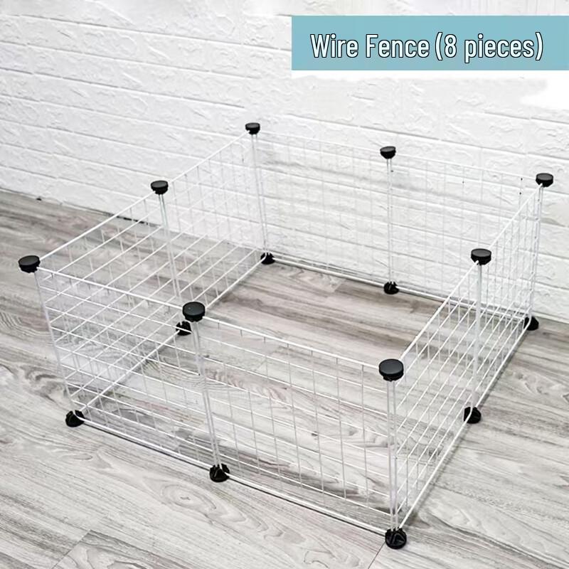 Modular Indoor Pet Playpen with Top