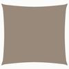 Vidaxl Żagiel Ogrodowy, Tkanina Oxford, Kwadratowy, 2,5X2,5 M, Taupe