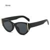 Retro Cat Eye Sunglasses Women Fashion Luxury Original Designer Sun Glasses Lady Vintage Reflective Lens Gafas De Sol UV400