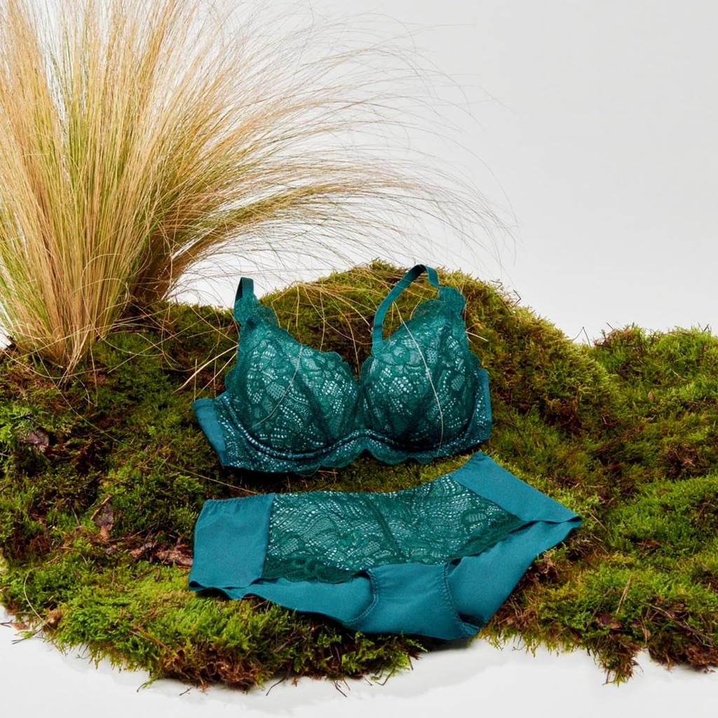 Triumph Angel Slimline 581 Wireless M010 Size B75 Bra(R) Bra, (Green),