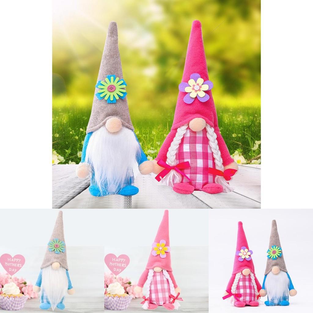 Adorable Easter Flower Faceless Gnome Doll For Creative Mother's Day Home Dcor