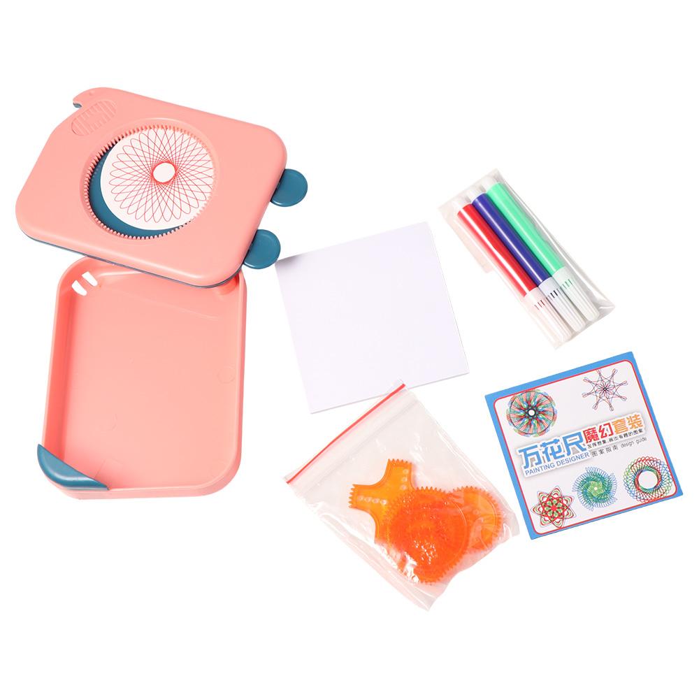 Multifunctional Drawing Art Spirograph Set Geometric Ruler Drafting Tools  Primary School