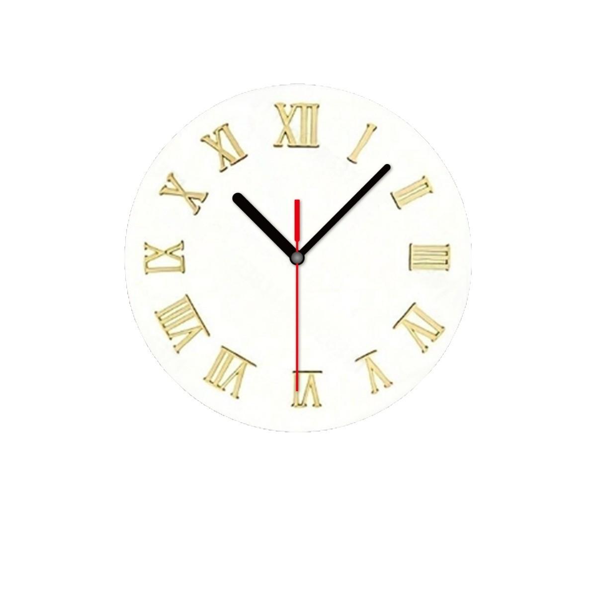 

Бесшумные настенные часы, Креативные для спальни и гостиной, Простые светящиеся кварцевые часы 20*20CM