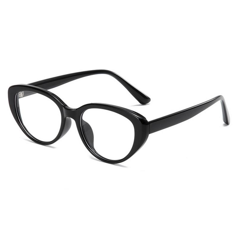 

Cat-Eye Glasses Frame With Myopia Blue Light Filter High-Quality Lightweight Durable Flat Lens Fashionable Personalized Optics myopia -6.0