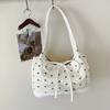 Korean Style Bowknot Underarm Bag For Women 2026 New Design Trendy Bag Casual Commuter Shoulder Bag