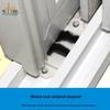 Steel-Plastic Window Seal: Windproof, Soundproof, Anti-Collision Strip for Sliding Doors & Floor-to-Ceiling Windows.