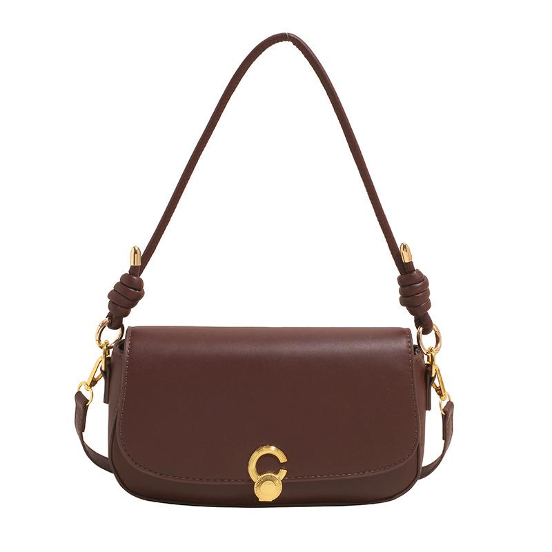 

2025 ранняя весна легкая роскошь для поездок на работу высокое чувство одно плечо кроссбоди ретро женская портативная маленькая квадратная сумка