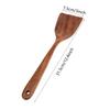 Natural Wooden Spatula Turner Fried Shovel Cooking Kitchen Utensils Shovel (31.5*7.5cm)