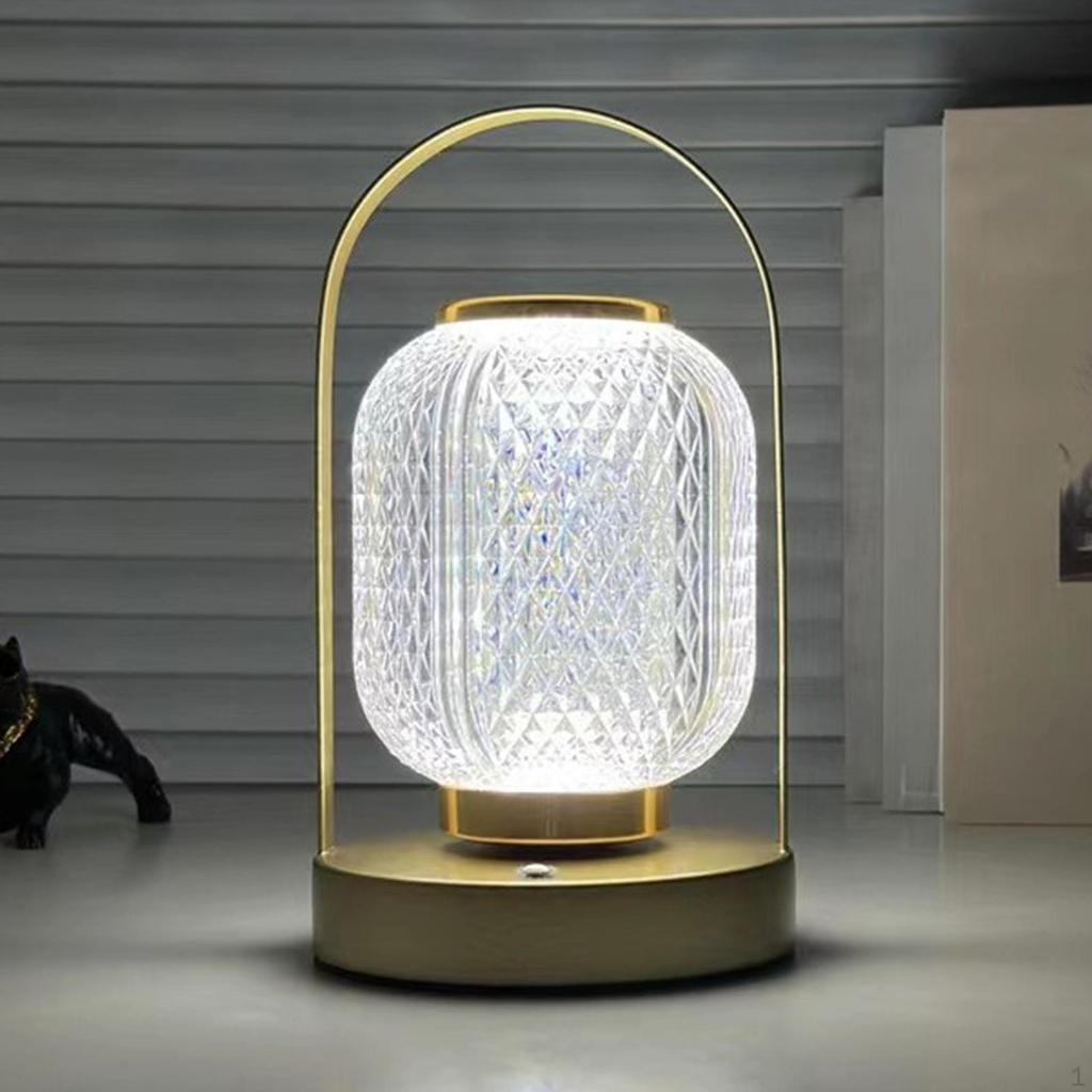 Camping Lantern Outdoor Lamp Table Decoration Recharging Cordless Desk Tent Light for Home
