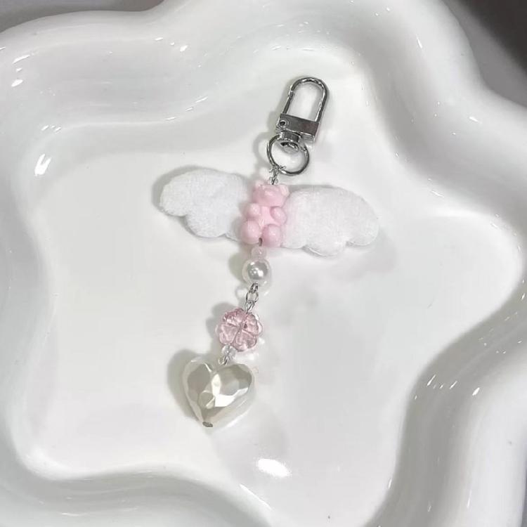 Cute Butterfly Mobile Decor Lovely Bag Pendant Handcrafted Keychain Pendant