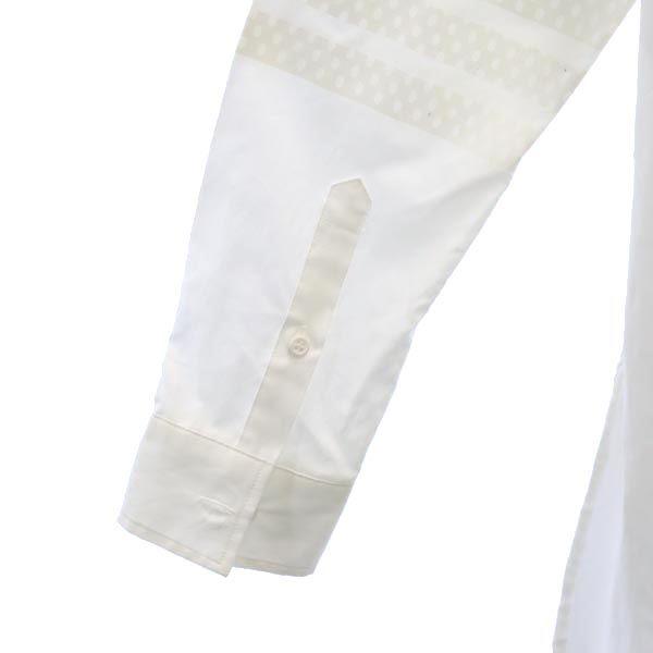 VOTE MAKE NEW CLOTHES Long Sleeve Mesh Hood Long Shirt S White Men's Used