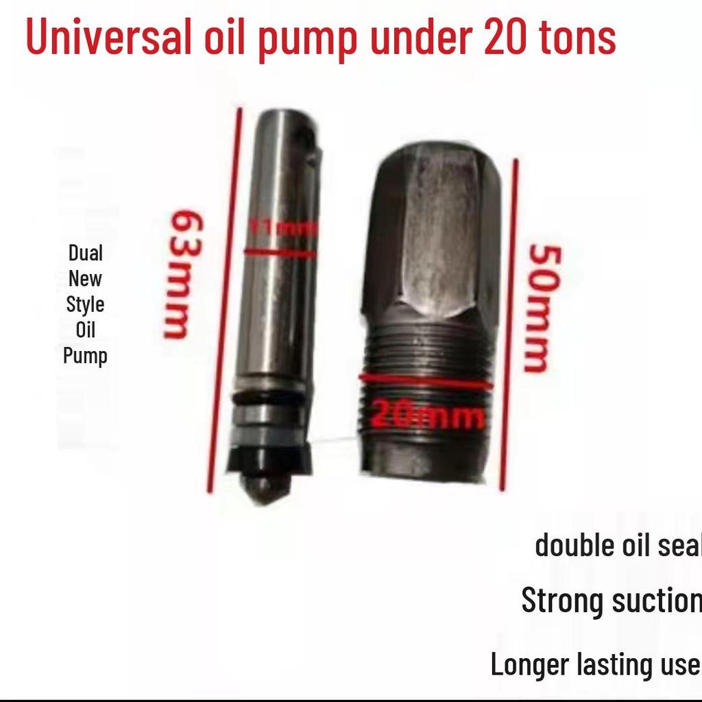Kit de Reparo Universal para Macaco Hidráulico de Carro com Êmbolo da Bomba de Óleo, Cilindro da Bomba de Ar e Acessórios de Vedação à Prova de Poeira