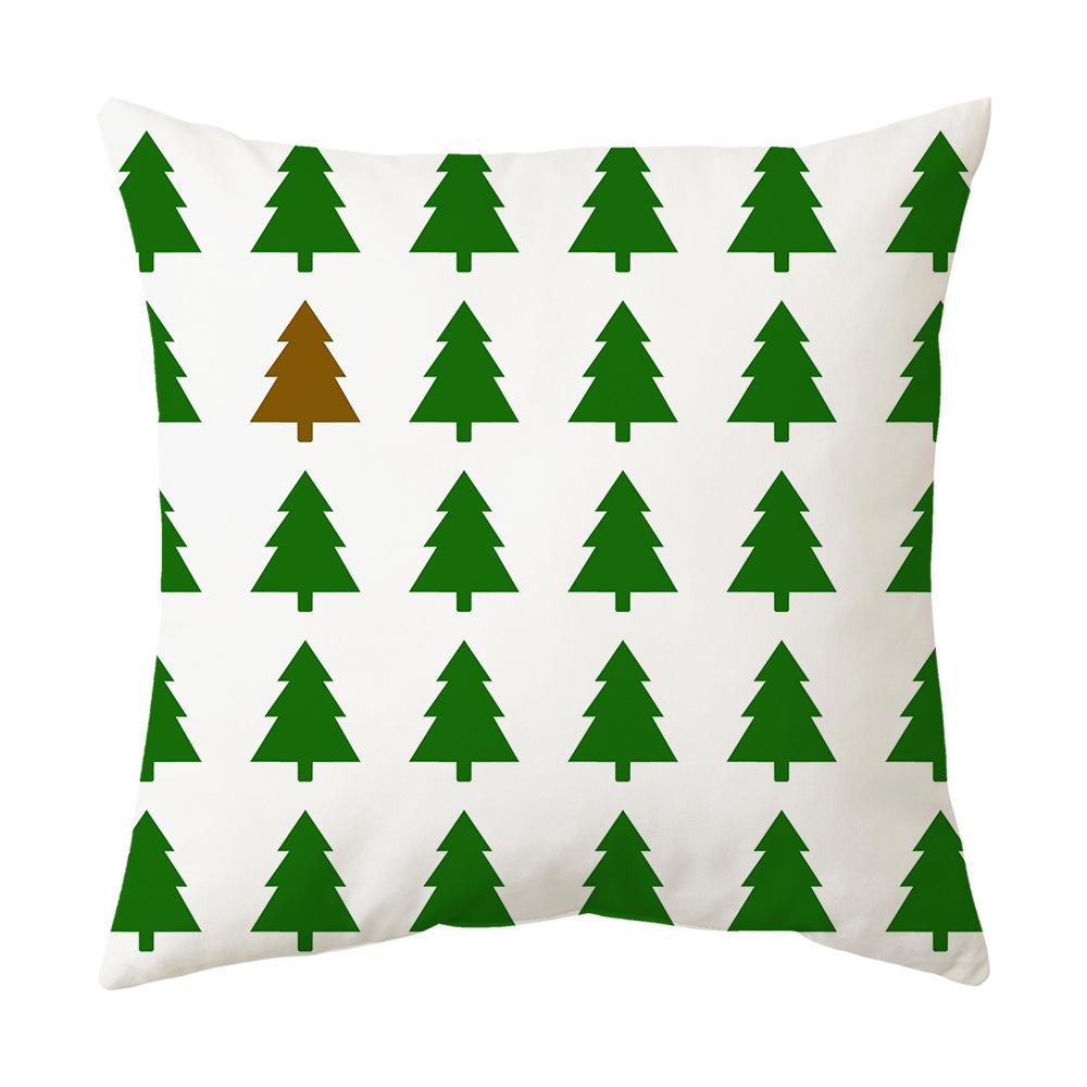 Față de pernă decorativă imprimată galben pentru casă, mașină, canapea