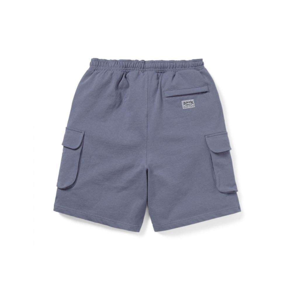 Thisisneverthat Cargo Sweatshort Purple Grey