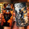 Creative motorcycle rider cool For Xiaomi Mi Poco F3 F4 F5 F6 X3 X4 X5 X6 X7 M3 M4 M5 M6 M7 GT Pro 5G Black Phone Case