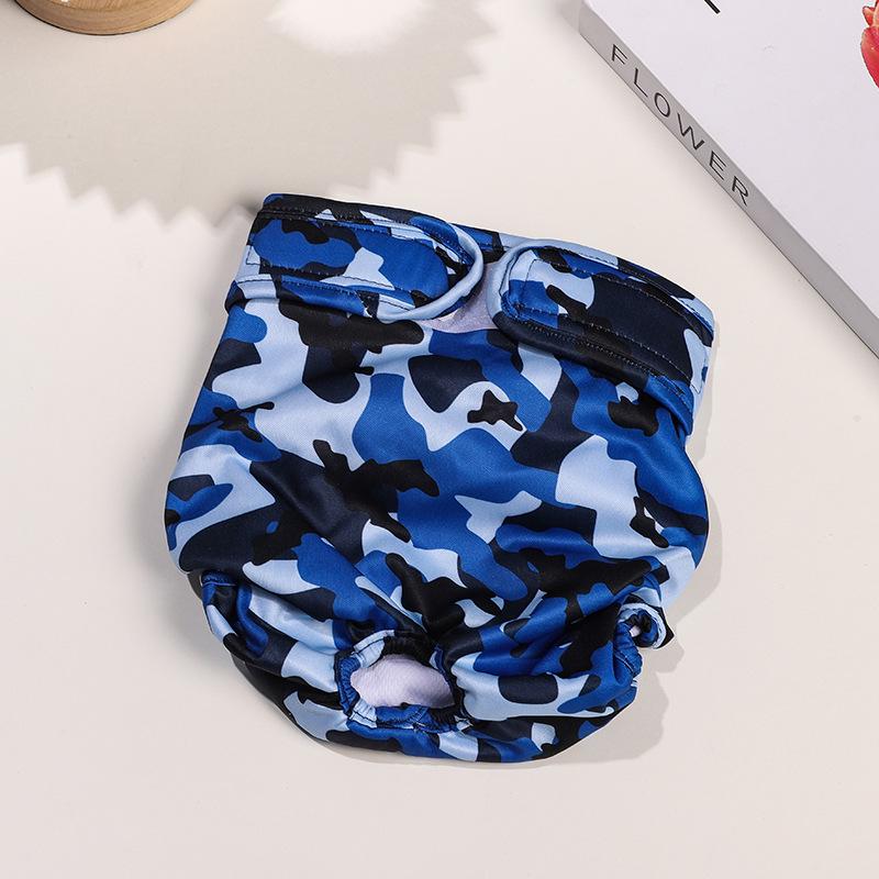 

Клетчатые моющиеся подгузники для маленьких собак XS: Waist 20-30