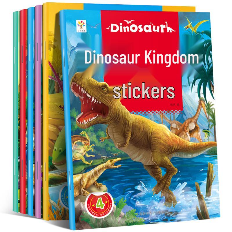 Cartoon Sticker Book for Toddlers: Ages 0-6 Concentration Training
