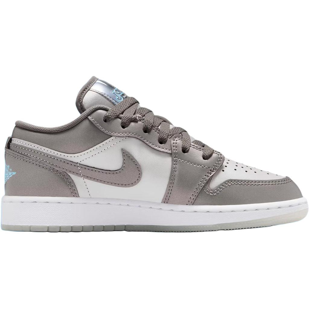Air Jordan 1 Low SE GS Pewter Photon Dust Blue Chill Kids Sneakers Grey Flat-Pewter White HV4398-014