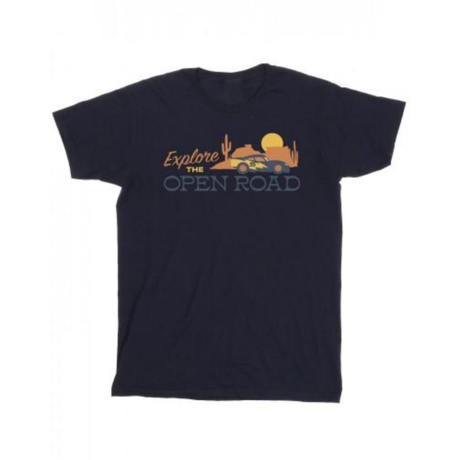 

Disney Mens Cars Explore The Open Road T-Shirt S чёрный