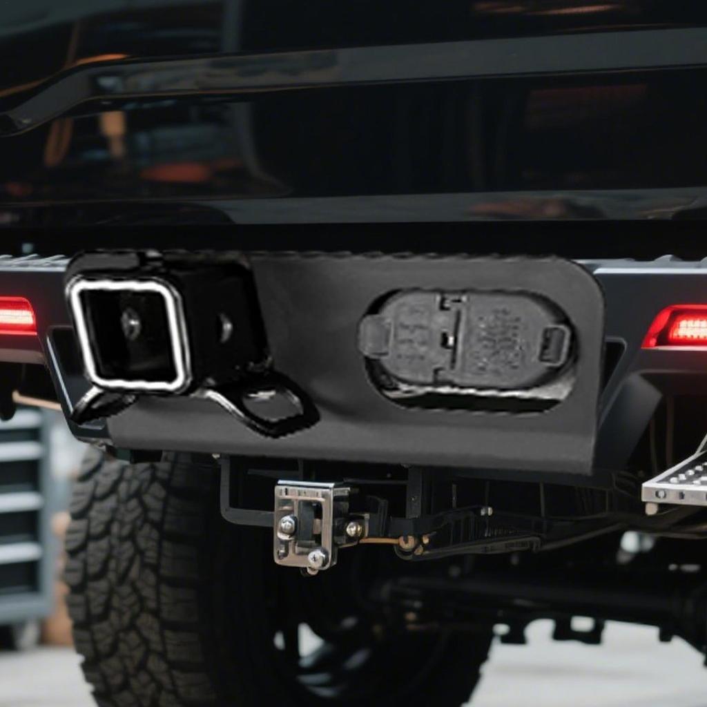 For Ford Maverick Rear Bumper Cover Plate Rear Bumper Hitch Protector Cover Weatherproof Protector Plate For Truck Trailer Daily
