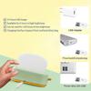 Toast Bread Led Night Lamp, Cute Desk Decor Toaster Light Rechargeable With Timer, Creative Design Portable Bedroom Bedside , Green/dd