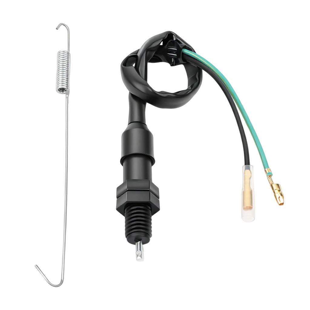 Universal 2 Wires Rear Brake Light Switch For Honda Yamaha ATV Scooter Tricycle Motorcycle Spring Rear Drum Brake Pedal Switch