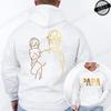 Papa Graphic Hoodies for Men Clothing Vintage Sweatshirts Casual Hooded Clothes Dad Daddy Sweatshirts Pullovers Sportwear