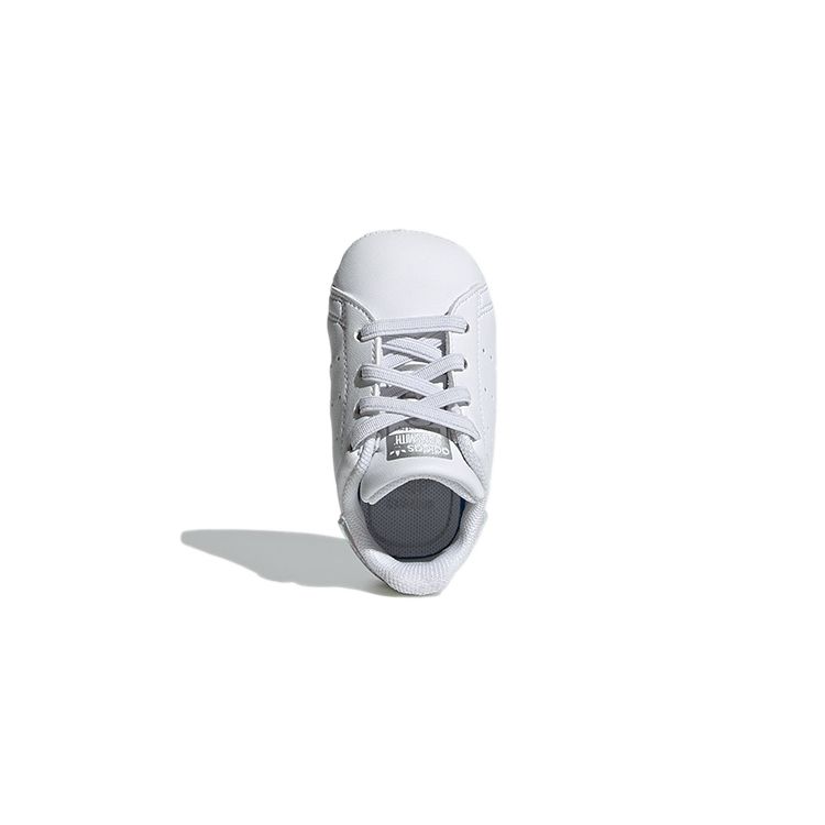 adidas Stan Smith Crib White Iridescent Baby Sneakers Cloud-White Silver-Metallic FY7892