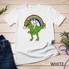 Cavalier King Charles Spaniel Riding T Rex Dinosaur Gift Unisex T-shirt