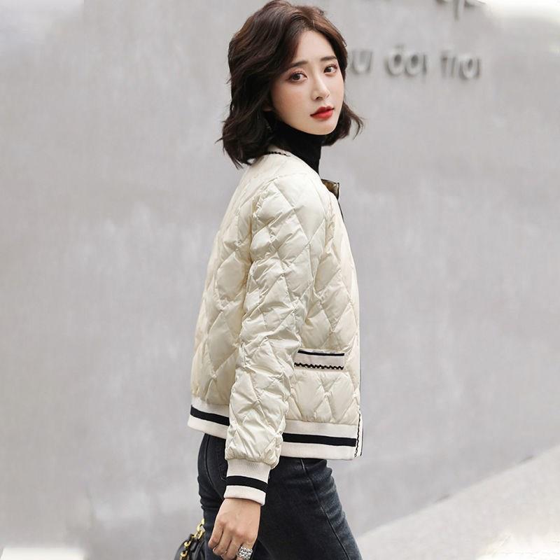 Lightweight and Thin Down Jacket for Womens Short Latest Winter Clothes Small White Duck Down Versatile Jacket