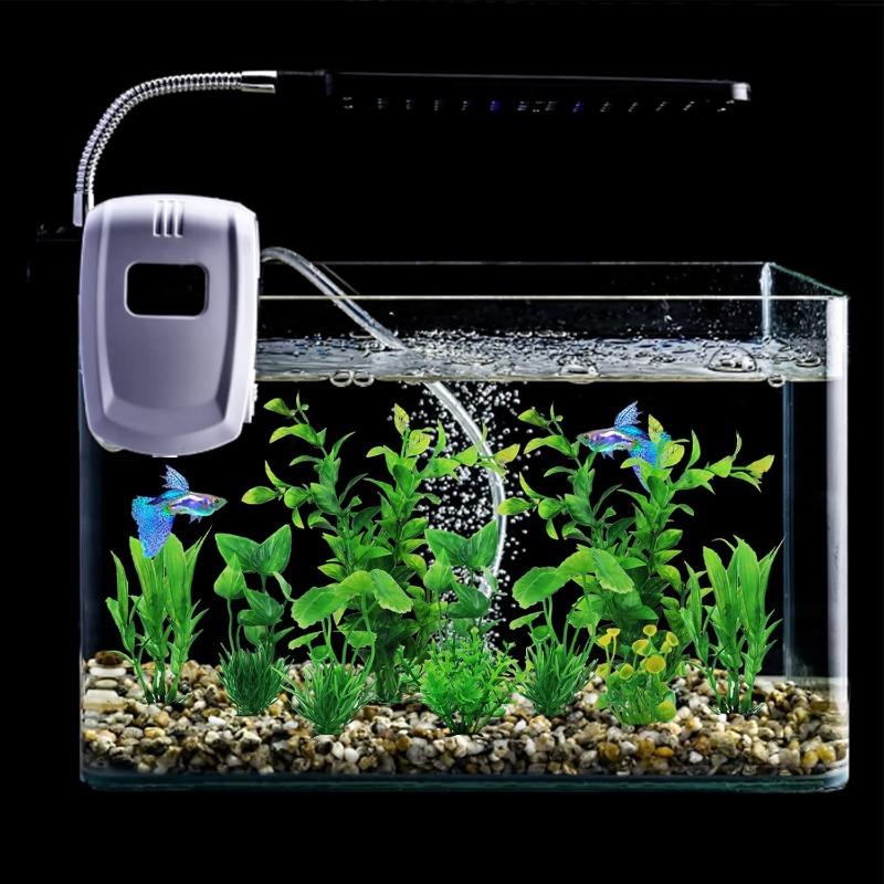 Fish Tank Landscaping Complete Set of Simulated Water Plants Decoration Set Aquarium Plastic Fake Seaweed