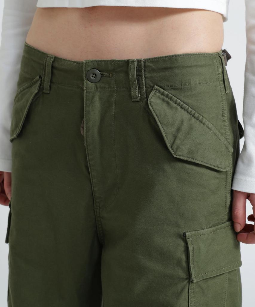 AVIREX Long Pants Direct Store Limited NYLON/COTTON M-65 FATIGUE PANTS Nylon Cotton M-65 Fatigue Pants Women's S 310 Olive 783-5910601