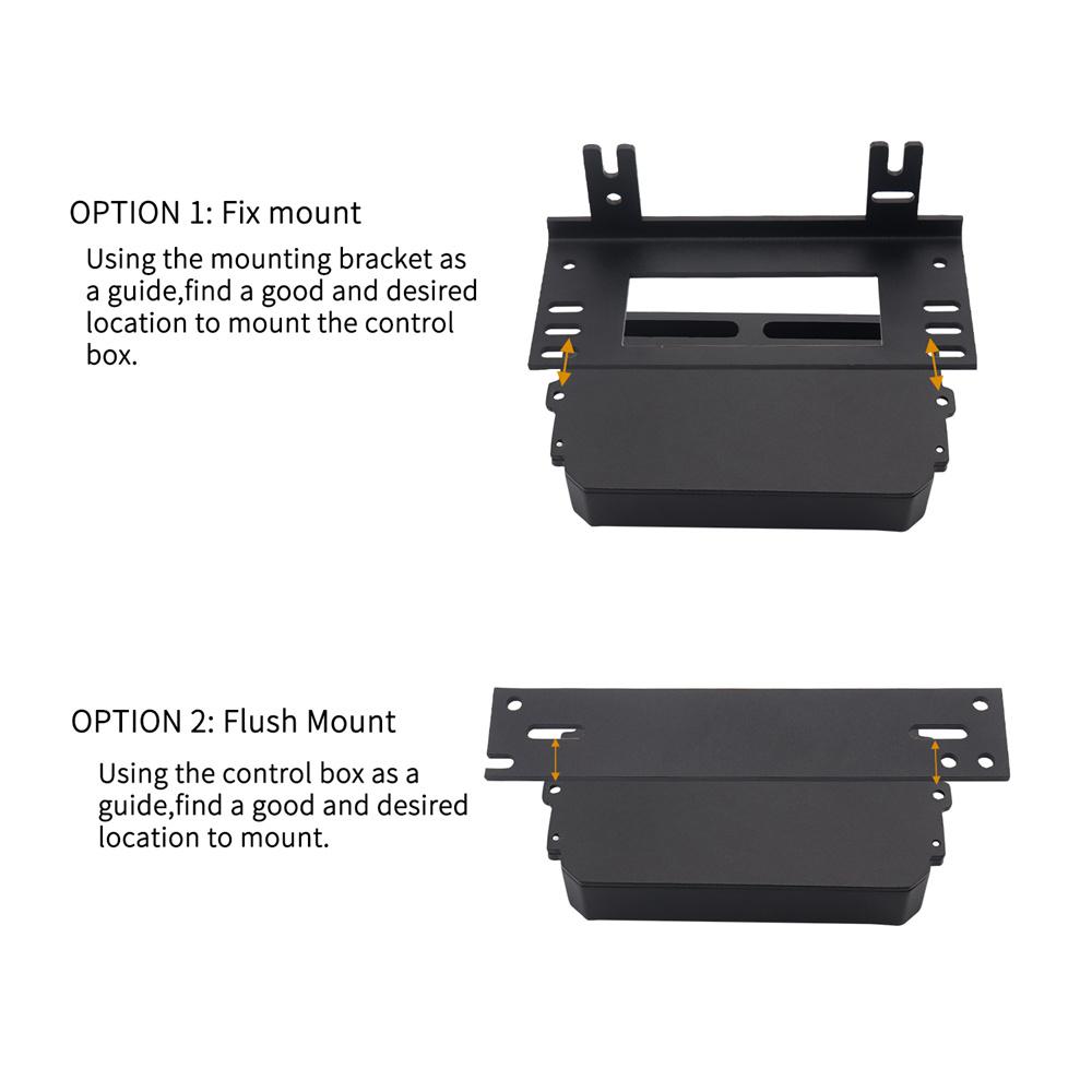 8-Color Adjustable Backlight 6 Gang Switch Panel Circuit Control Relay System Box Touch Control Panel for Boat Jeep UTV Caravan
