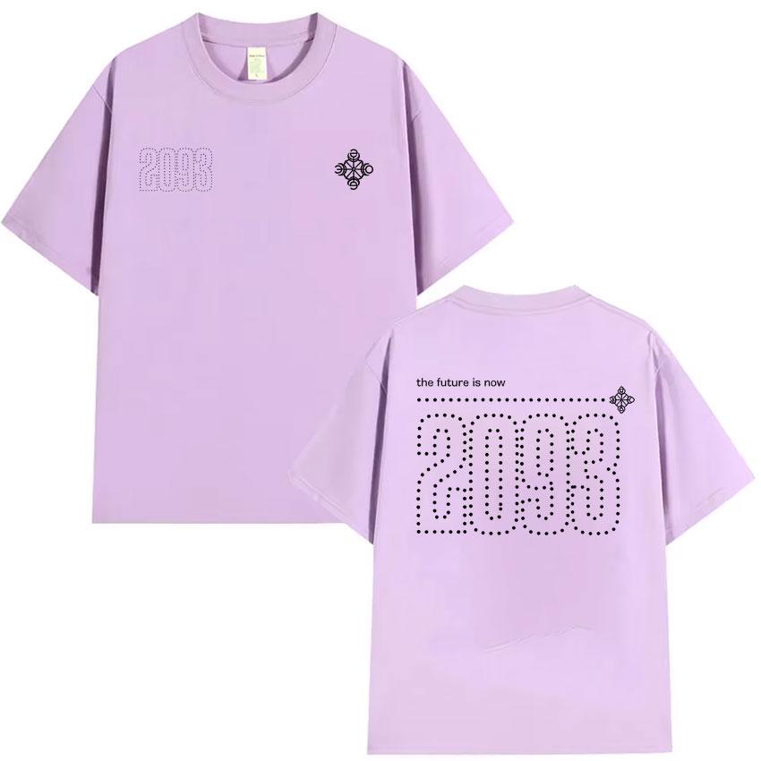Rapper Yeat 2093 Grafisch Crewneck Print T-shirt Heren Hoge Kwaliteit Katoen Korte Mouwen Zomer Casual Oversized Comfortabel Y2K T-shirts